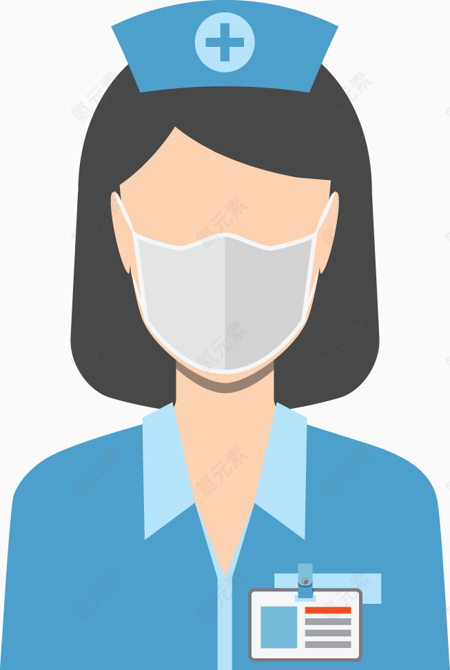 女护士矢量