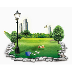 绿城房地产海报