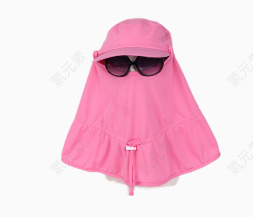 骑车护颈遮脸防紫外线帽子