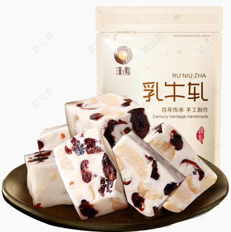 蔓越莓乳牛轧