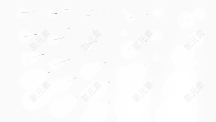 近大远小圆点辉光白色亮点