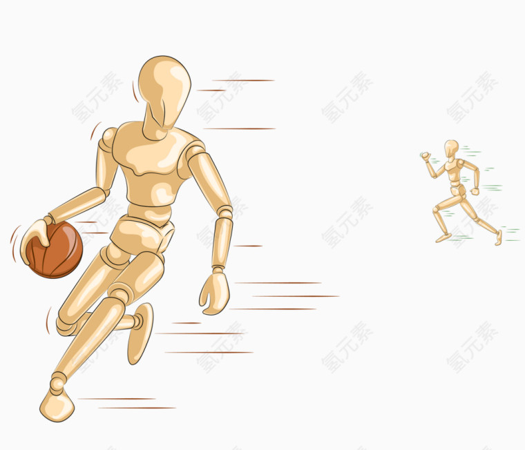 打篮球的人