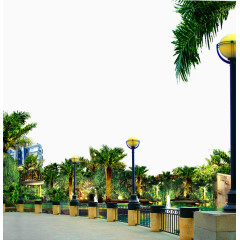 地产花园式别墅小区