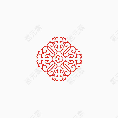 经典窗花剪纸艺术素材
