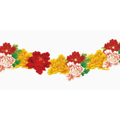 春节新春装饰花朵