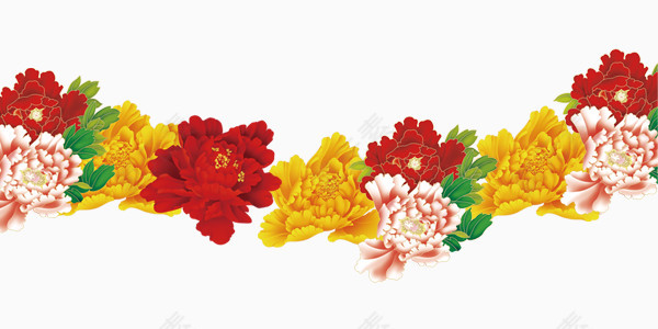 春节新春装饰花朵