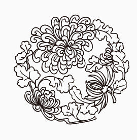花图案