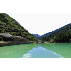 卓尼县大峪沟风景