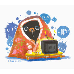 清新可爱卡通儿童插画