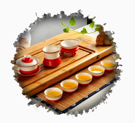 红色茶具