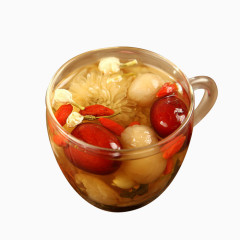 桂圆红枣菊花茶