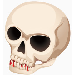 矢量创意设计万圣节清晰骷髅图标