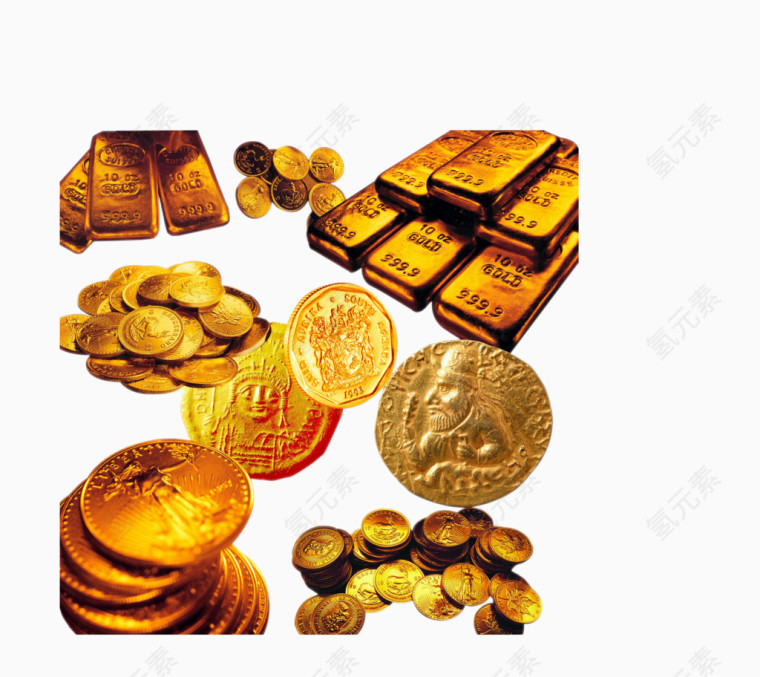金融钱币图案