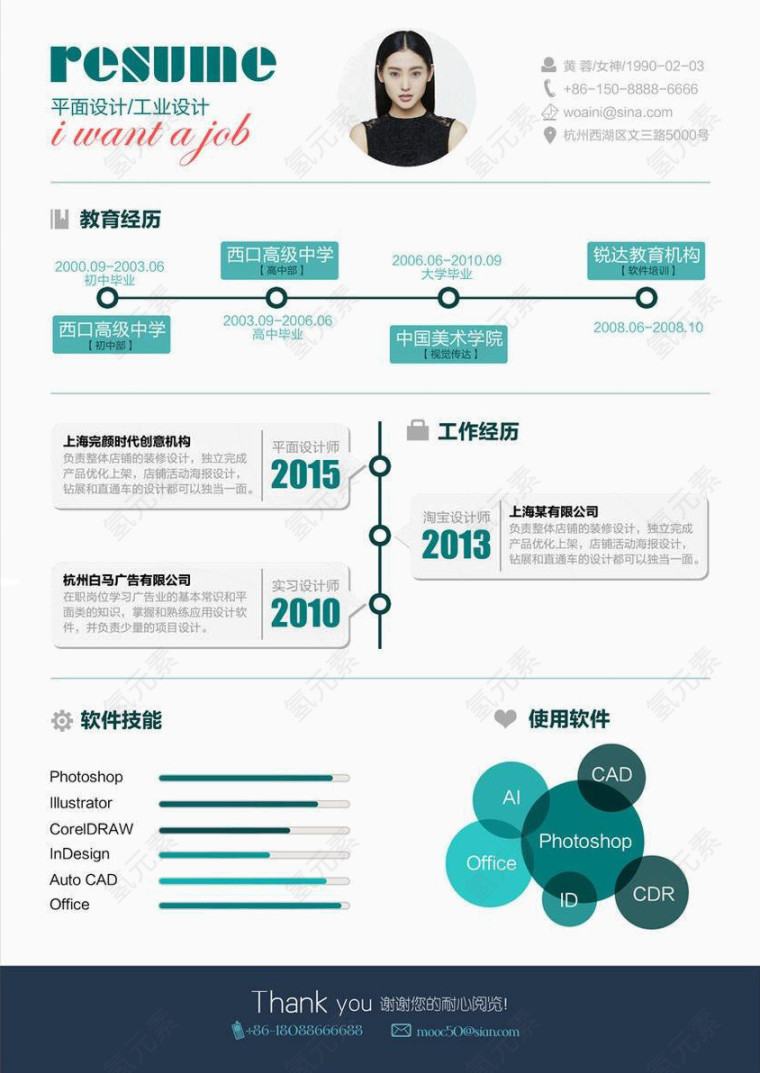 严谨的个人简历