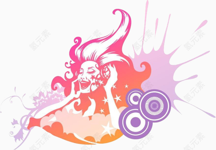 彩色美容