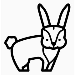 简约 动物 线条 生肖