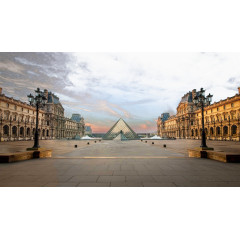 法国巴黎卢浮宫图片