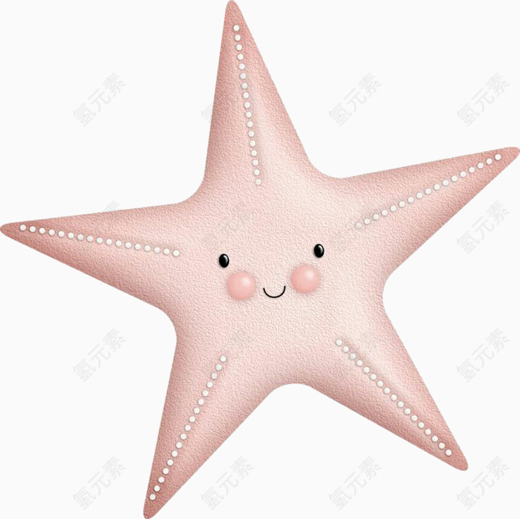可爱海星