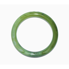 矢量素材绿色玉镯免抠素材