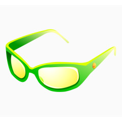 矢量卡通旅游素材眼镜