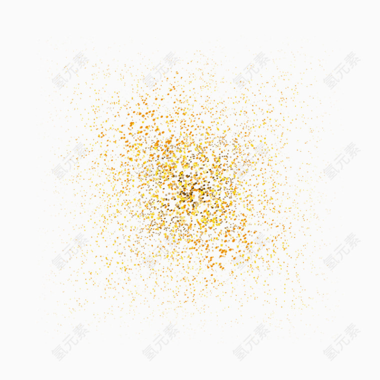 矢量金粉