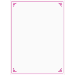 简洁典雅大气紫色边框