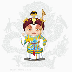 老佛爷卡通造型