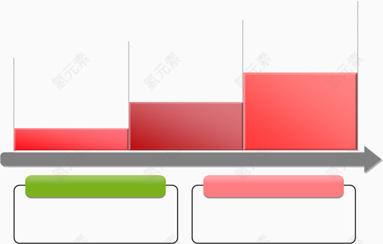 几何箭头流程图