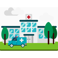 扁平化医院大楼