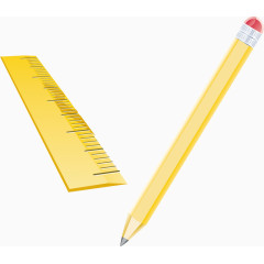 尺子png矢量素材