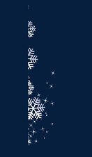 不规则雪花装饰花边