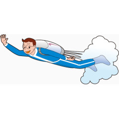 矢量图飞上云霄