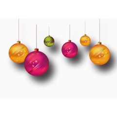 小球 节日氛围 圣诞节 生日