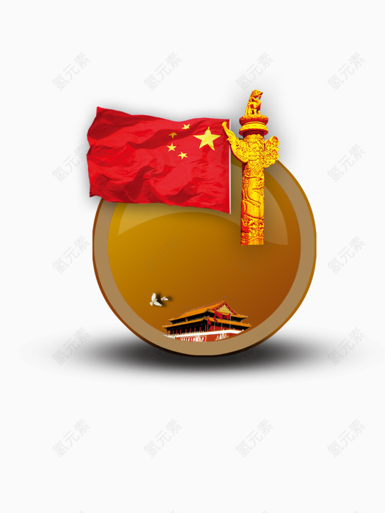 国庆节素材