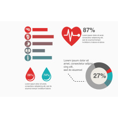医疗元素 矢量图