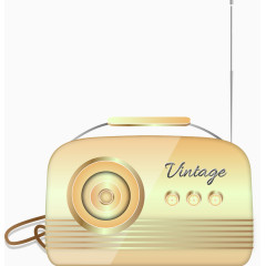 收音机矢量图