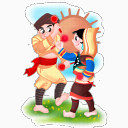 中国56个民族图标