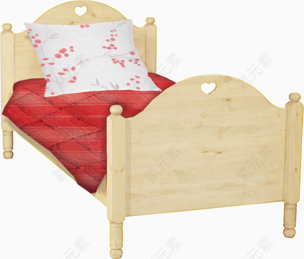 可爱公主床格子纹床单