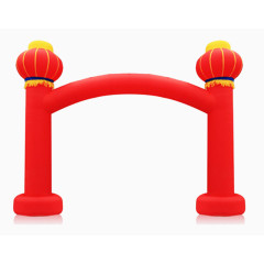 灯笼立柱充气气球拱门