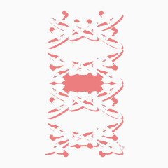 创意粉色花纹背景