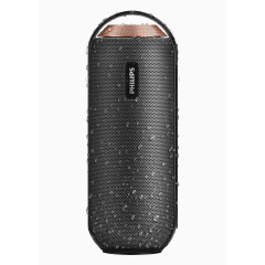 黑色飞利浦手提小音箱