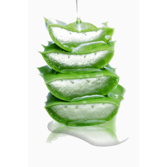 重叠的芦荟块儿