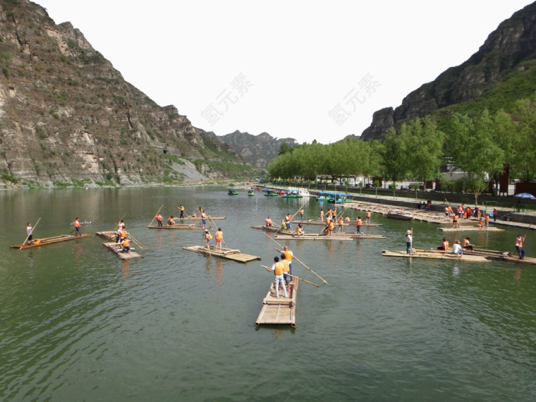 著名十渡风景区