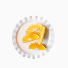 盘子里的新鲜水果