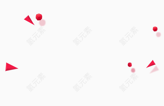 红色简约标志