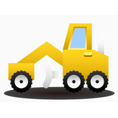 卡通施工车