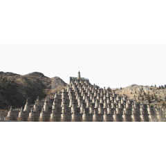 一百零八塔景区