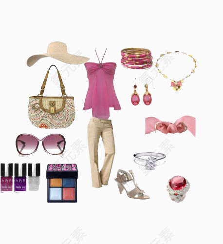 夏季沙滩出游女装搭配