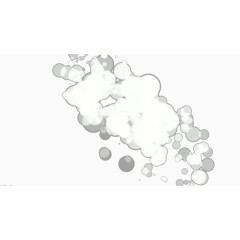 白色圆点遮罩视频素材