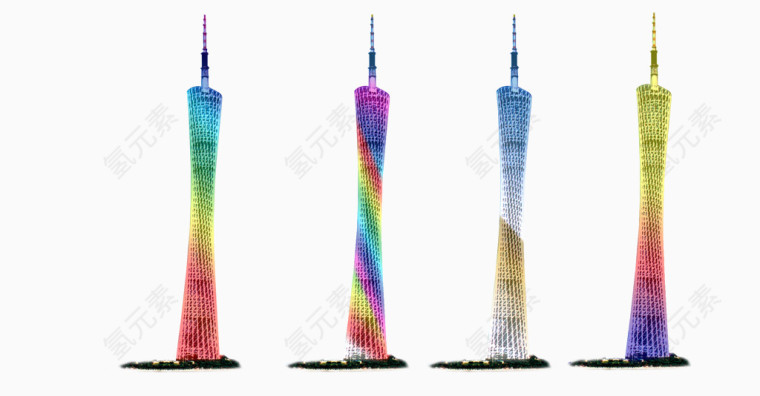 广州塔建筑
